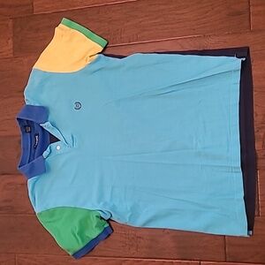 💥3for$12💥 Chaps men's multicolored polo style shirt size Large